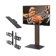 WALL V3 High Type TV Stand w/Multi-Device Holder and SoundbarvShelf L Black S...