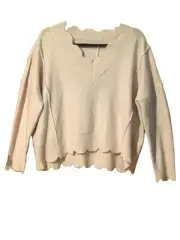 New Ladies Long Sleeve Pink Plush Top size 12 by SASS