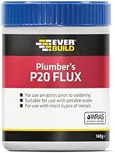 Everbuild P20 Plumbers Flux Soldering Paste, Off White, 140 g