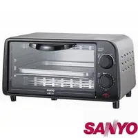 在飛比找PChome商店街優惠-【Max魔力生活家】SANYO 三洋 9公升雙旋鈕電烤箱(S