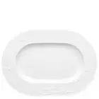 ROSENTHAL - Zauberflöte White - Flute Magic - Oval Shaped Plate ø CMS 38