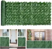 Artificial Ivy Fence Screening Hedges 0.5 X 3M Ivy Screen Artificial Hedge Roll,