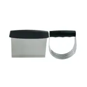 Old Home Kitchen 2 PC Baking Tool Set, Pastry Blender and Scraper