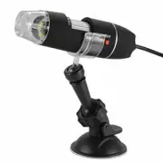 USB Digital Microscope 1600X 8 LED Handheld Endoscope Magnifier Camera