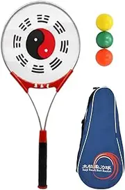 Generic Tai Racket with Ball Soft Ball Taiji Force Racket,for Individual Performance,Lightweight