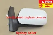 NEW DOOR MIRROR FOR TOYOTA COROLLA 04/2004-02/2007 ZZE122 (LEFT SIDE, WHITE) (for: Toyota)