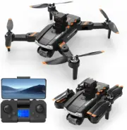Drone with 8K Camera for Adults Beginner, 360 Degree Obstacle Avoidance 90 Degre