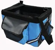 Foldable Pet Bike Bicycle Basket Carrier Dog Cat Portable Handlebar