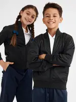 School Assembly Kids School Tricot Jacket, Black, Size 12