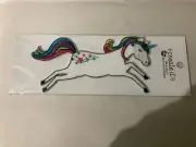 Peel & Stick / Iron-On Fabric Applique UNICORN Rainbow Mane Tail embroidered New