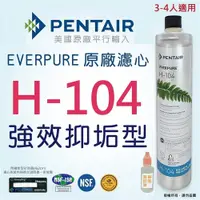 在飛比找PChome商店街優惠-【EVERPURE】 美國原廠 H104濾心/濾芯 美國濱特