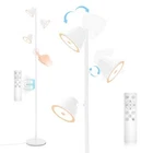 42W Tree Floor Lamp, 4200LM Super Bright LED Floor Lamps for Living Room White