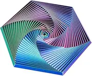 BEPSYOM 13 cm Fractal Fidget Hexagon, 2025 Hexagon Spiral Toy, Anti-Stress Toy for Adults, Sensory Toy, Fidget Toys Adults