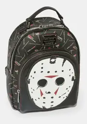 [Loungefly] Friday The 13th Jason Mask Mini Backpack