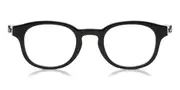 Saint Laurent SL 630/J Asian Fit 001 Men's Glasses Black Size 46 - Private Health Rebate - Blue Light Block Available
