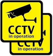 CCTV in Operation Surveillance Stickers Decal