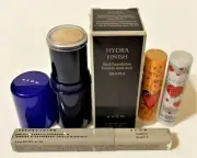 Avon Foundation - Hydra Finish Deep Tan, Lip Balms, Beyond Color Eye -Quartz