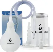 Enema Bulb Kits for Women and Men,Intimate Female Shower,Anal Douche Bulb with 5