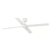Energy-Saving Ceiling Fan with Remote Control Rudder White Dc Fan 132 CM