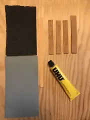 Bulk Clarinet Corks for Clarinet Repair One Set With glue, sandpaper and file