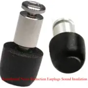 Titanium Rod + Sponge Plugs Soundproof Noise Reduction Earplugs Sound Insulation