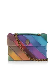 Kurt Geiger London Kensington Multicolor Denim Crossbody Bag