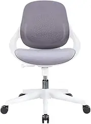 Stable Ergonomics Office Chair，Comfortable Simple Computer Chair，Dormitory Seat Study Swivel Desk Chair Integrated Chair Back Mobile