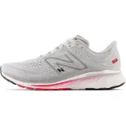 NWT New Balance Men's Fresh Foam Running Shoe, Light Aluminum/True Red-Size7