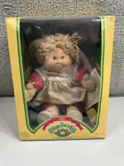 Vintage 1985 Cabbage Patch Kids Doll Coleco Jobina Tara Birth Certificate in Box