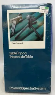 Vintage NOS Sealed Polaroid Spectra Table Top Tripod Aluminum w/ Rotating Head