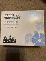 NIB Creative Memories Wheatfield Decorative Border Punch