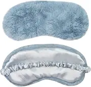 Holly Super Soft Eye Mask 20x10cm Blue