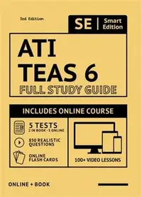 在飛比找三民網路書店優惠-Ati Teas 6 Full Study Guide ― 