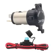 Car Cigarette Lighter Plug Outlet Lighter Socket Plug Power Socket DC12V 120W (for: Peugeot)