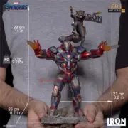 New Iron Studios Avengers: Endgame Iron Patriot & Rocket BDS Art 1/10 Statue