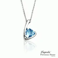 在飛比找樂天市場購物網優惠-大東山珠寶 11月份誕生石 瑞士藍3克拉 天然托帕石 14K
