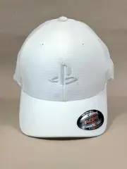 BRAND NEW Travis Mathew Nassau L/XL White PlayStation PSN Sports Cap Hat