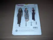 Burda Pattern 6858 Misses' Maxi BOHO Dress w/ Cut Outs 3 Awesome Styles 6~16 Unc
