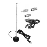 3dBi DAB FM Radio Antenna Digital Telescopic Indoor Antenna with Magnetic Base