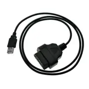16 Pins OBD2 OBD-II to USB Female Port Charging Cable Adapter Connector B187TR
