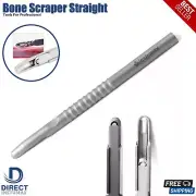 Dental Bone Scraper Hand Held Straight Harvestor Collector With Blade New