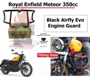 Royal Enfield "Meteor 350cc" Black Airfly Evo "Engine Guard"