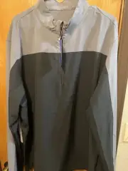 Mizuno 2XL 1/4 Zip baseball Pullover With Zipper Adjustment Seam long sleeve