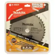 Makita 210mm 40T TCT Circular Saw Blade for Knot & Nail Cutting - Mitre Saw - Sp