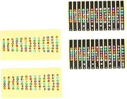 JOINPAYA Guitar Fretboard Sticky Signs Note Sticker for The Fretboard Guitar Neck Pvc Material Easy to Read Beginner Friendly