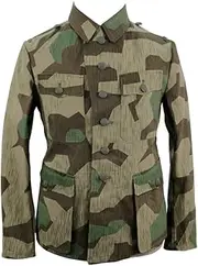 [militaryharbor] WW2 WWII German Heer Splinter 31 Spring Camo M42 Field Tunic