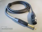 Mogami W2534 Quad | Gold XLR Female to 1/4" TS | Unbalanced Interconnect
