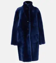 [Joseph] Joseph Britanny shearling coat AU 14 blue