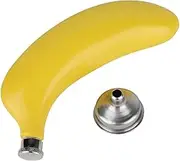 Lwuey Stainless Steel Banana Shaped Whiskey Flask, 5oz Leak Proof Portable Alcohol Bottle with Funnel for Camping Outdoor Parties Travel Drinking Storage