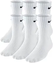 [Nike] Boys' Performance Cushion Crew Socks with Band (6 Pair)